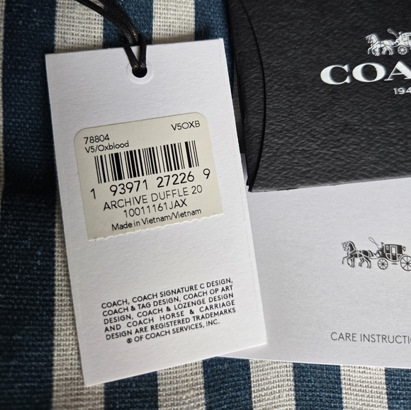 Coach 1941 Archive Duffle 20 Bag - Picture 3 of 8